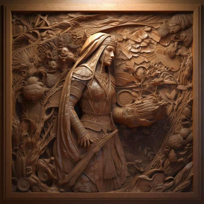 نموذج ثلاثي الأبعاد لآلة CNC 3D Art 